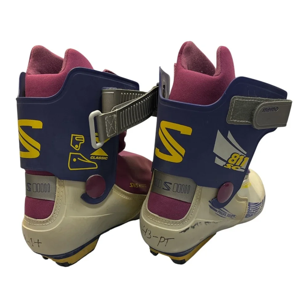 Salomon‎ 811 SC Profil Equipe Cross Country Ski Boots SNS Women 10.5 EU 43 1/3